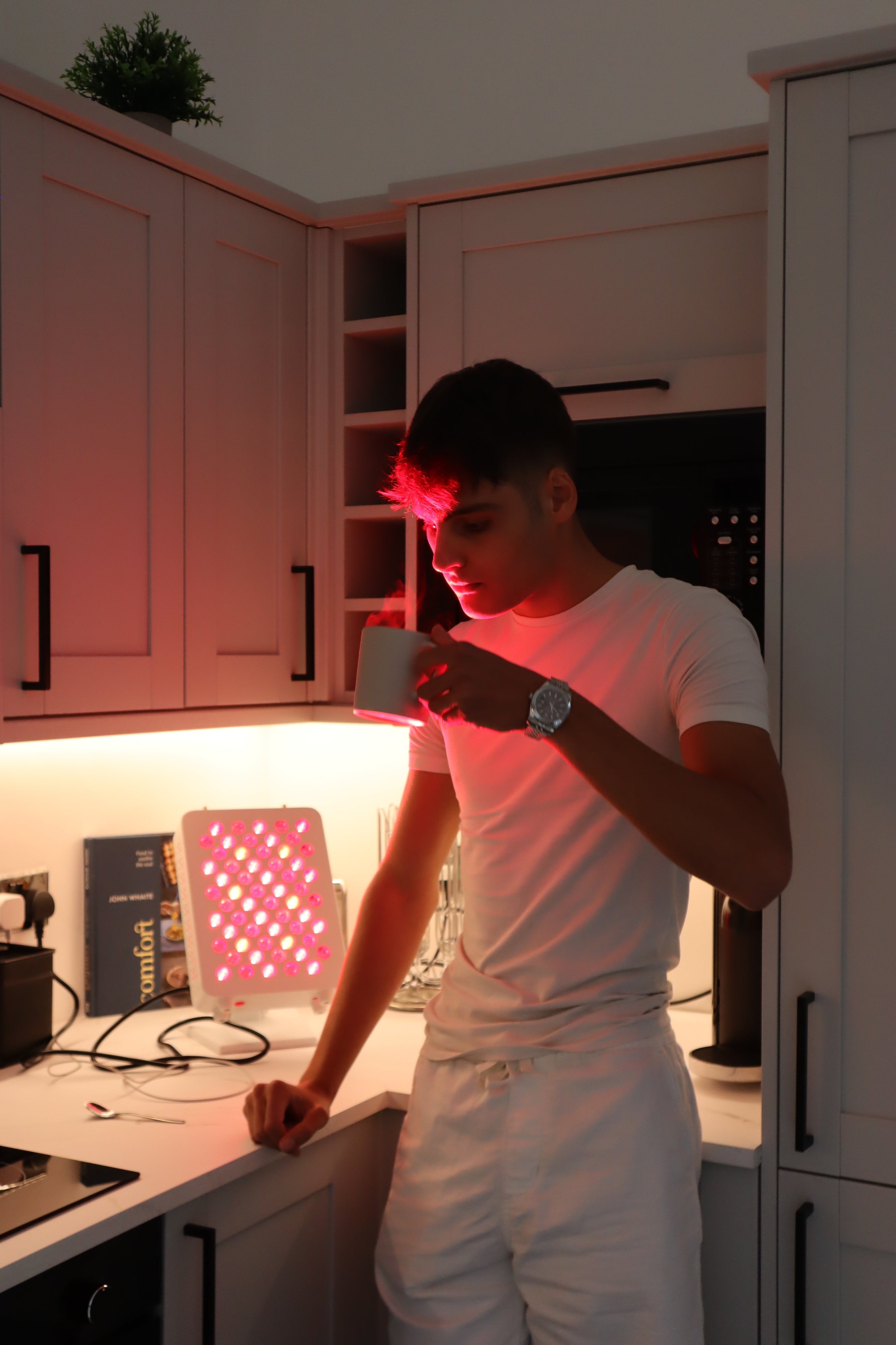 Red Light Therapy Desktop Power Panel