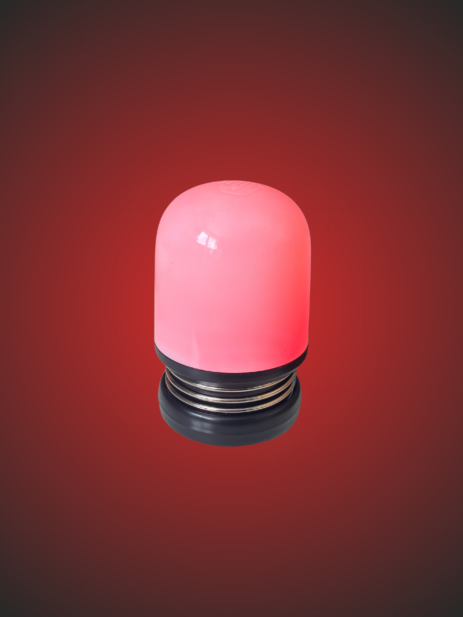 Red & Amber Night Light For Better Sleep